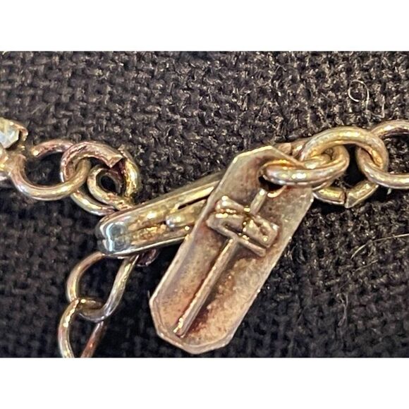 Wedding Bridal Party Jewelry Set crystal Rhinestone Necklace & Earrings Set 18" - Picture 12 of 13